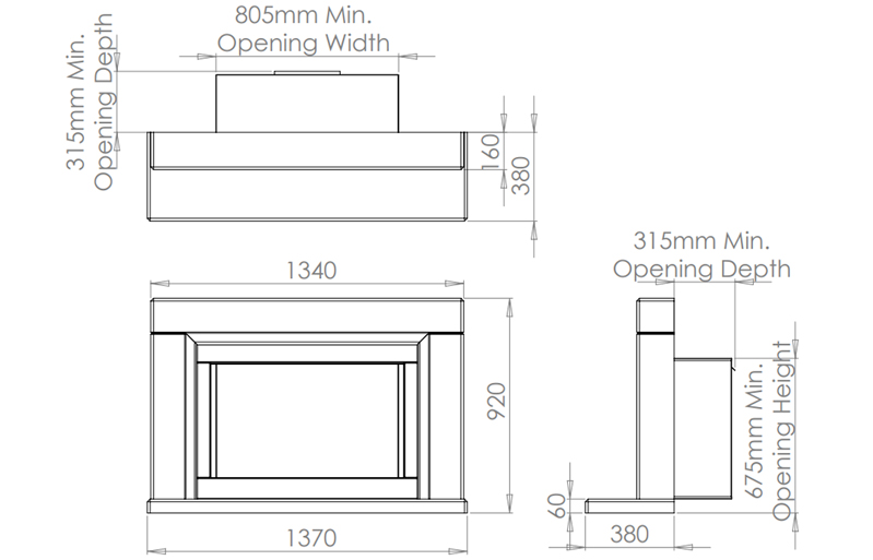 iRange i790e Electric Fires