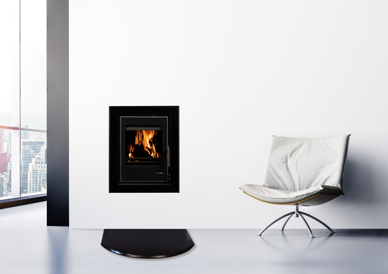 6kw Landscape stove lifestyle image
